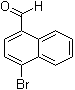 structure of CAS# 50672-84-9, 4-Bromo-1-naphthalenecarboxaldehyde