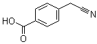 structure of CAS# 50685-26-2, 4-(氰基甲基)苯甲酸