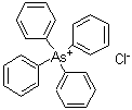 structure of CAS# 507-28-8, Tetraphenylarsonium chloride