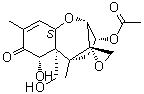 structure of CAS# 50722-38-8, Deoxynivalenol monoacetate