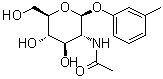 CAS 登录号：50730-04-6, 3-甲基苯基 2-(乙酰氨基)-2-脱氧-beta-D-吡喃葡萄糖苷
