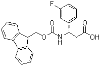 CAS # 507472-14-2, (betaS)-beta-[[(9H-Fluoren-9-ylmethoxy)carbonyl]amino]-3-fluorobenzenepropanoic acid