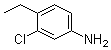 structure of CAS# 50775-72-9, 3-氯-4-乙基苯胺