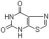 structure of CAS# 5082-82-6, Thiazolo[5,4-d]pyrimidine-5,7(4H,6H)-dione