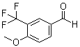 structure of CAS# 50823-87-5, 4-Methoxy-3-trifluoromethylbenzaldehyde