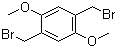 structure of CAS# 50874-27-6, 2,5-二(溴甲基)-1,4-二甲氧基苯