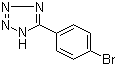 structure of CAS# 50907-23-8, 5-(4-溴苯基)-1H-四唑