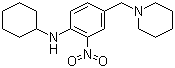 structure of CAS# 509094-05-7, N-环己基-2-硝基-4-((哌啶-1-基)甲基)苯胺