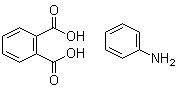 structure of CAS# 50930-79-5, Aniline hydrogen phthalate