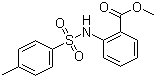 structure of CAS# 50998-74-8, 2-[[(4-Methylphenyl)sulfonyl]amino]benzoic acid methyl ester