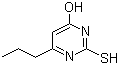 structure of CAS# 51-52-5, Propylthiouracil
