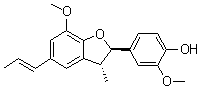 structure of CAS# 51020-86-1, Licarin A