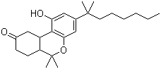 structure of CAS# 51022-71-0, Nabilone