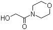 structure of CAS# 51068-78-1, 4-(羟基乙酰基)吗啉