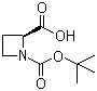 structure of CAS# 51077-14-6, 1-Boc-L-吖啶-2-羧酸