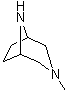 structure of CAS# 51102-41-1, 3-甲基-3,8-二氮杂双环[3.2.1]辛烷