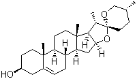 structure of CAS# 512-04-9, 薯蓣皂素