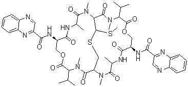 structure of CAS# 512-64-1, Quinomycin A