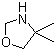 structure of CAS# 51200-87-4, 4,4-Dimethyloxazolidine