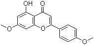 structure of CAS# 5128-44-9, 7,4'-Di-O-methylapigenin