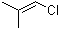 2,2-Dimethylvinyl chloride molecular structure (CAS 513-37-1)