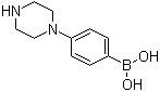 structure of CAS# 513246-99-6, [4-(哌嗪-1-基)苯基]硼酸