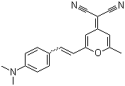 structure of CAS# 51325-91-8, 4-(二氰基亚甲基)-2-甲基-6-(4-二甲基氨基苯乙烯基)-4H-吡喃