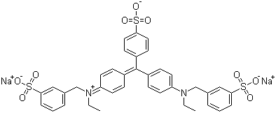 structure of CAS# 5141-20-8, 亮绿 SF