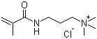 structure of CAS# 51410-72-1, [3-(甲基丙烯酰氨基)丙基]三甲基氯化铵