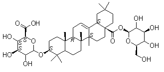 CAS 登录号：51415-02-2, 竹节参皂苷 Ⅳ