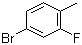 structure of CAS# 51436-99-8, 4-溴-2-氟甲苯