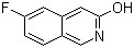 structure of CAS# 51463-15-1, 6-Fluoroisoquinolin-3-ol