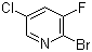 structure of CAS# 514797-97-8, 2-溴-3-氟-5-氯吡啶
