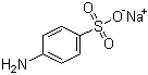 CAS 登录号：515-74-2, 对氨基苯磺酸钠