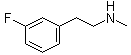 structure of CAS# 515137-48-1, 3-氟-N-甲基苯乙胺