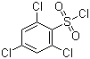 structure of CAS# 51527-73-2, 2,4,6-Trichlorobenzenesulfonyl chloride