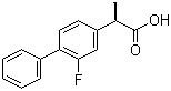 structure of CAS# 51543-40-9, (R)-2-Flurbiprofen