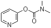 structure of CAS# 51581-32-9, 3-(N,N-Dimethylcarbamoyloxy)pyridine