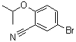 structure of CAS# 515832-52-7, 5-溴-2-异丙氧基苯甲腈