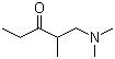 structure of CAS# 51690-03-0, 1-二甲氨基-2-甲基-3-戊酮