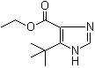 CAS 登录号：51721-21-2, 5-叔丁基-1H-咪唑-4-羧酸乙酯