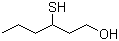 structure of CAS# 51755-83-0, 3-Mercaptohexanol