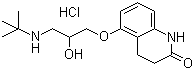 structure of CAS# 51781-21-6, Carteolol hydrochloride