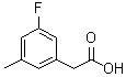structure of CAS# 518070-22-9, 3-氟-5-甲基苯乙酸