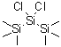 CAS # 5181-42-0, Dichlorobis(trimethylsilyl)silane, 2,2-Dichloro-1,1,1,3,3,3-hexamethyltrisilane, 2,2-Dichlorohexamethyltrisilane, Bis(trimethylsilyl)dichlorosilane