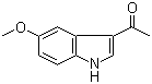 structure of CAS# 51843-22-2, 3-乙酰基-5-甲氧基吲哚