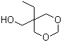 structure of CAS# 5187-23-5, 5-Ethyl-1,3-dioxane-5-methanol