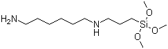 structure of CAS# 51895-58-0, N-[3-三甲氧基甲硅基]丙基]-1,6-己二胺