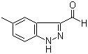 structure of CAS# 518987-35-4, 5-甲基-1H-吲唑-3-甲醛