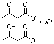CAS 登录号：51899-07-1, 3-羟基丁酸钙盐 (2:1)